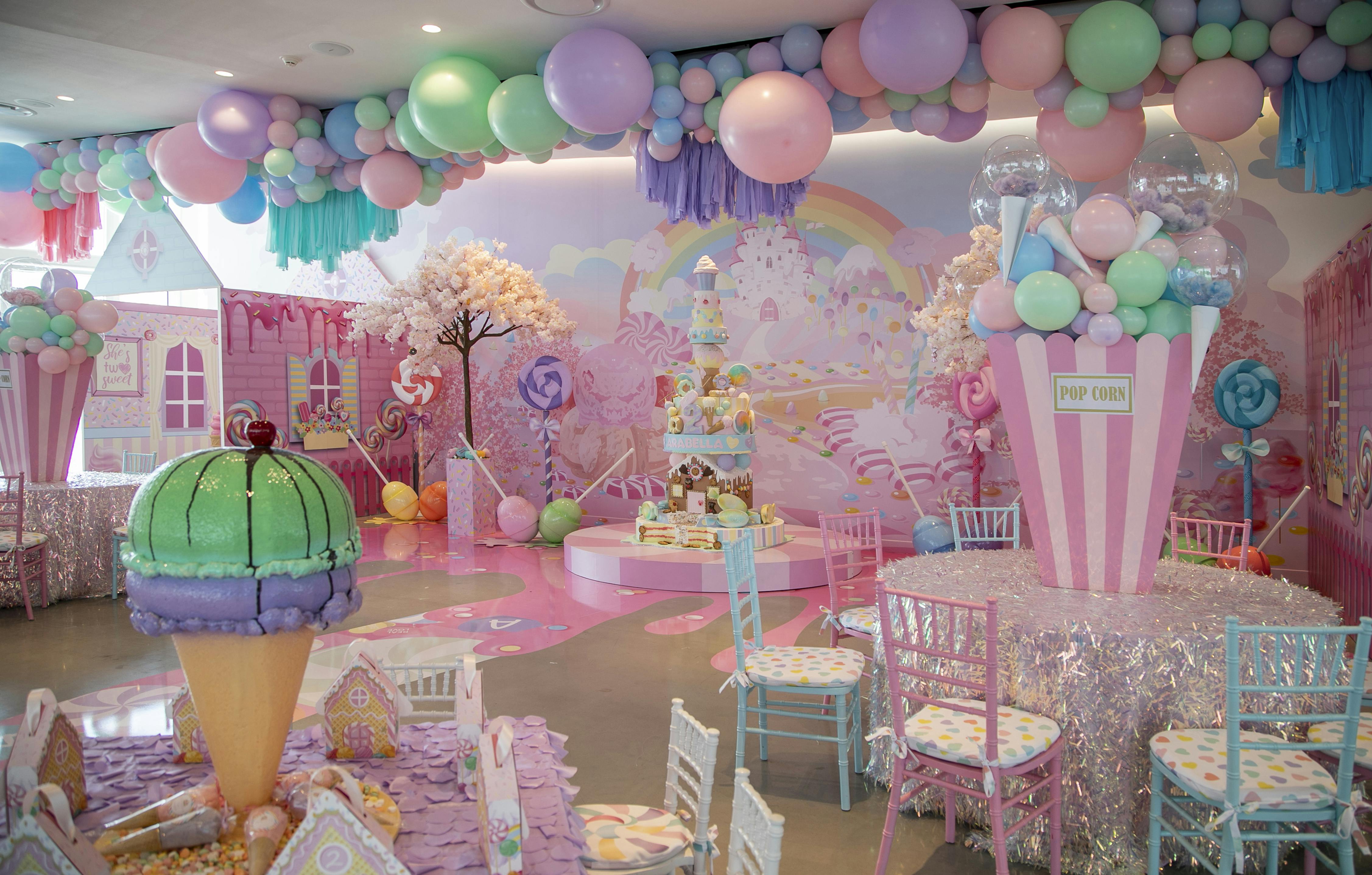 A Magical CandyLand 2nd Birthday Party at LEVEL THREE in Aventura, FL